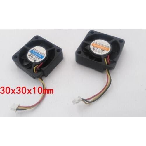 2PCS FAN FOR FD0530103B FD0530107B-2A KDE0503PEBX-8 3CM KD0502PEV1-8 2.5CM 159500-001 Notebook DIY fan DC5V 2pin 3pin