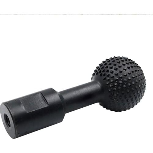 1pc Ball Gouge Spherical Spindles Shaped Wood Gouge Power Carving Attachment for Angle Grinder Wooden Groove Carving Tool