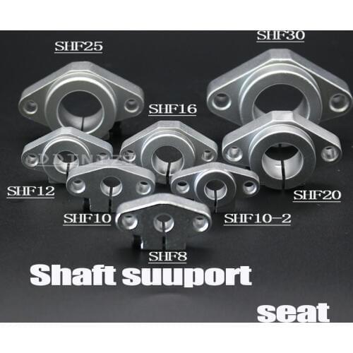 10pcs/lot SHF16 SHF8 SHF10 SHF12 SHF20 SHF25 16mm Linear Bearing linear rail shaft support XYZ Table CNC Router 3D printer Parts