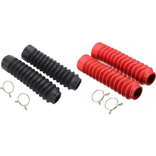 2pcs Motorcycle Front Fork Gaiters Shock & Dust Protection For Off Road Motocross Off Road Pit Bike Dustproof Jacket