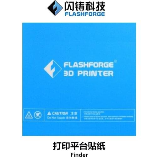 Flashforge Inventor 2 Blue Heated Bed Tape Print Sticker Build Plate Tape for 3D Printer