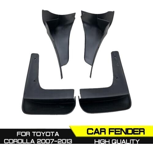 Car Front Rear Car Mudguards Fender Flare Mud Guard Flap Anti Splash Mudflap for Toyota COROLLA 2007-2020 For COROLLA Sport 2019