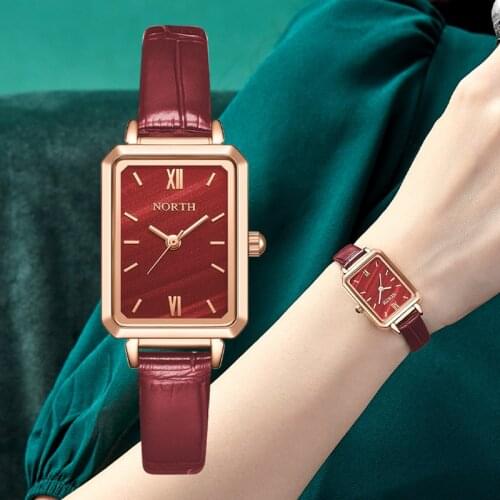 NORTH Brand Women Watches Fashion Elegant Ladies Fashion Watches Womens Waterproof Quartz Ladies Wrist Watch Relogio Feminino