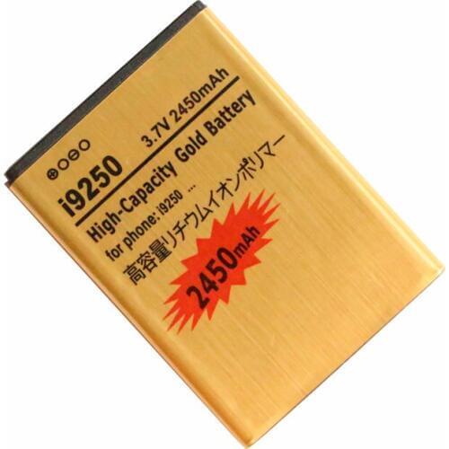 Ciszean 10pcs/lot 2450mAh EB-L1F2HVU EBL1F2HVU EB L1F2HVU Gold Replacement Battery For Samsung Galaxy Nexus Prime I9250 I515