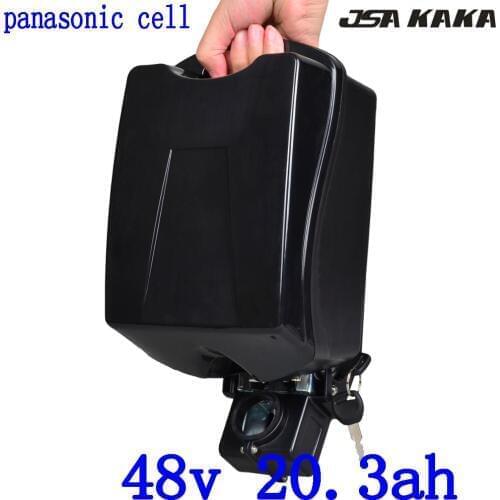 48V 20AH lithium battery 48v 20ah electric bike battery 48V 500W 750W 1000W 1500W Ebike Battery use panasonic cell +2A charger