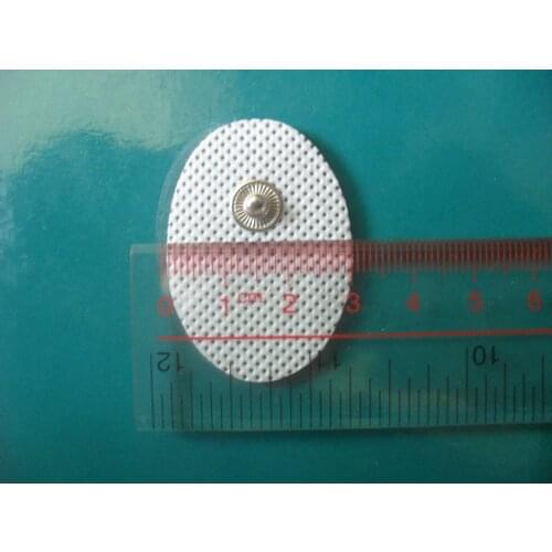 30pcs/lot (15 Pairs) Mini white Electrode Pads patch for Tens Acupuncture massager and slimming electric auto reutilizable