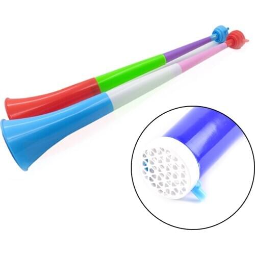 Random Color Musical Instruments Removable Football Stadium Cheer Horns European Cup Vuvuzela Cheerleading horn Kid Trumpet Toy