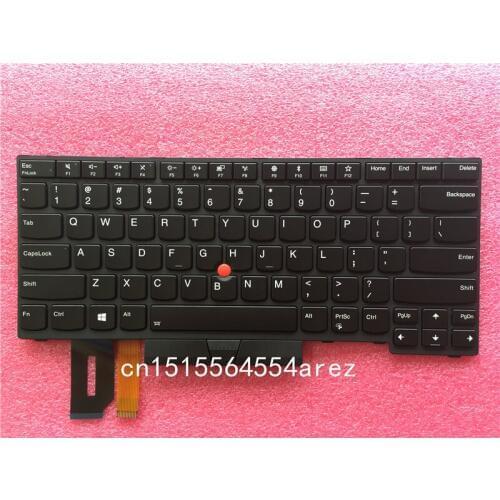 New Original laptop Lenovo ThinkPad T480S E480 L380 L480 Backlit Keyboard US English 01YP280
