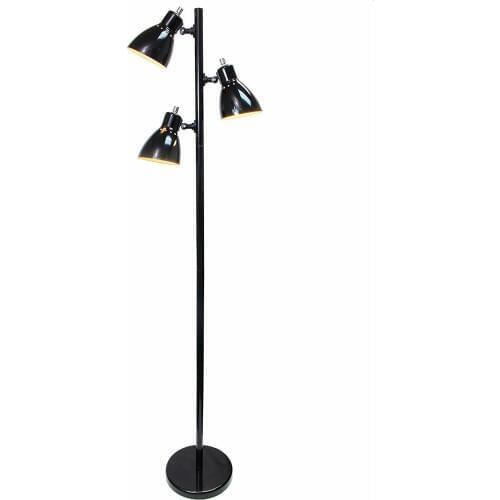New Ideas 2020 Tree Style Industrial Black Modern Hotel Living Room Floor Lamp Standing Lighting lambader