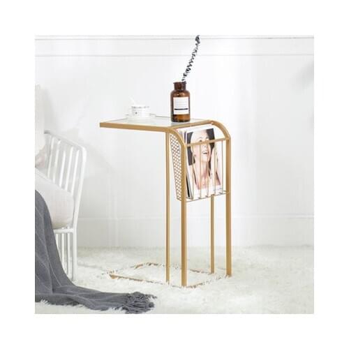 New Creative Nordic Mini Coffee Table High-quality Modern Minimalist Home Bedroom Small Table Iron Art Bedside Table Hot Selling