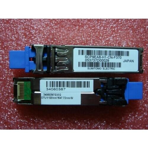 Sumitomo SCP9EA8-H1-CN-F370, 2.5G-OTU1-120KM-1547.72NM-SL
