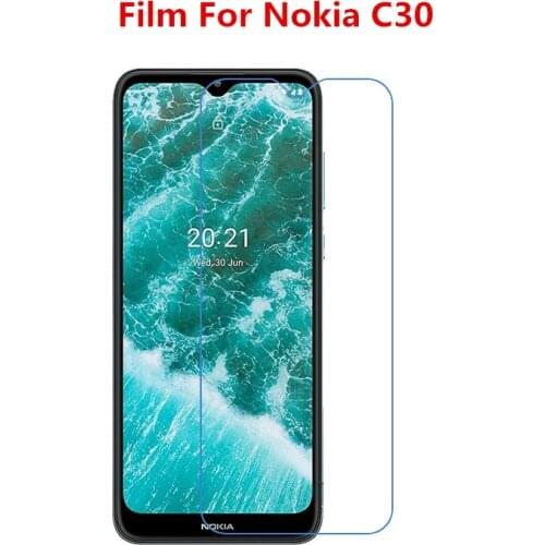 1/2/5/10 Pcs Ultra Thin Clear HD LCD Screen Protector Film With Cleaning Cloth Film For Nokia C30