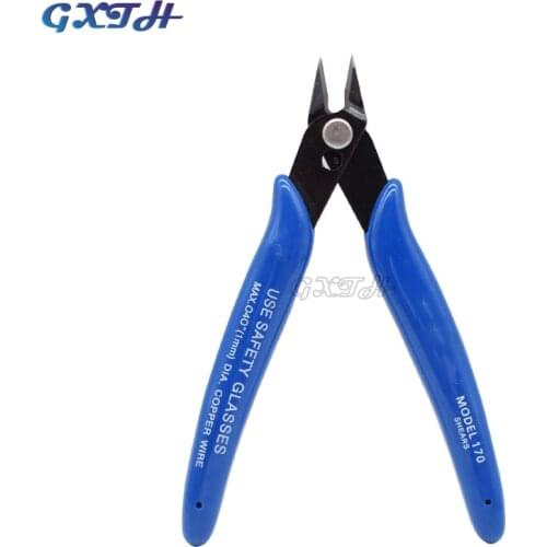 1pcs PLATO170 Wishful Clamp DIY Electronic Diagonal Pliers Side Cutting Nippers Wire Cutter Pliers Multi Functional Tools pliers