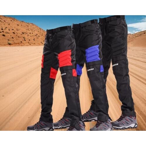 2018new arrivel motorcycle racing pants anti fall windproof warm trousers fit men women good quality