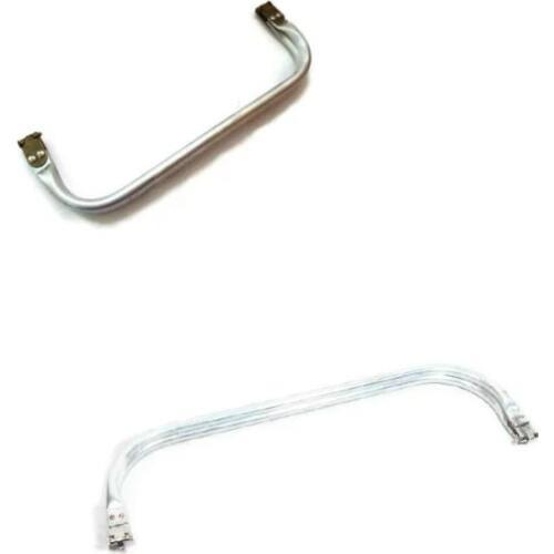 8 inch (20cm) Tubular Spring Loaded Aluminum Rectangular Purse Frame FREE Shipping