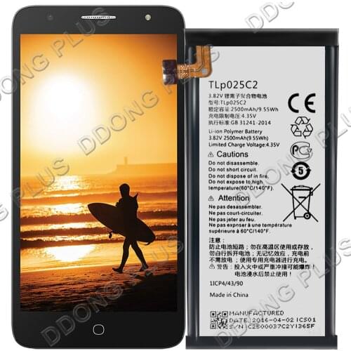 TLp025C2 Battery For Alcatel One Touch POP 3 5065W Battery TLP025C1 Replacement Repair Part