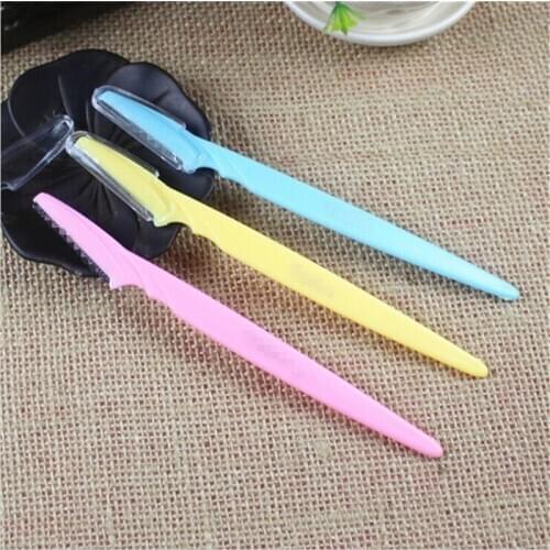 Eyebrow Razor Facial Hair Remover Eyebrow Trimmer Sharp Makeup Knife Blade Eye Brow Shaping Hair Remover Tool
