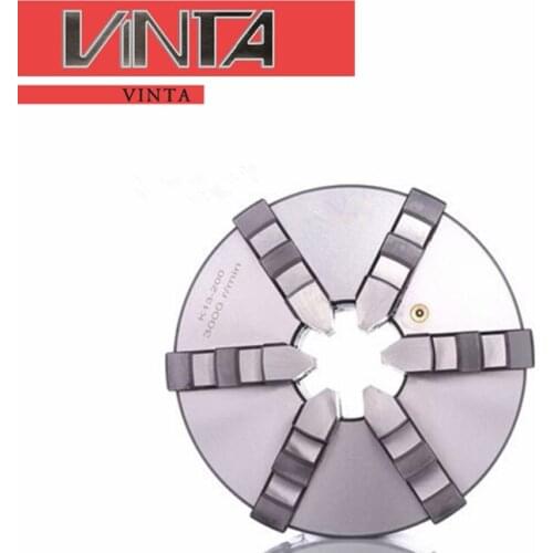 CNC High Precision 6 Jaw Chuck K13-125 130 160 200 250 Self-Centering Chuck Single Positive Jaw