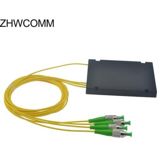 ZHWCOMM High Quality 1M FC APC 1x3 Fiber Optical splitter 1310/1550nm PLC Coupler