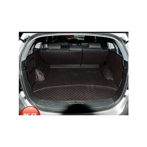 Good quality! Special car trunk mats for KIA Sorento 5 seats 2014-2012 waterproof boot carpets cargo liner mats for Sorento 2013