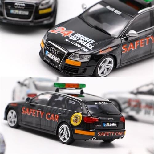 Minichamps 1:43 Audi RS6 Avant Wagon Le Mans Safety Car Collection Edition Resin Metal Diecast Model Race Car Ornaments Toys