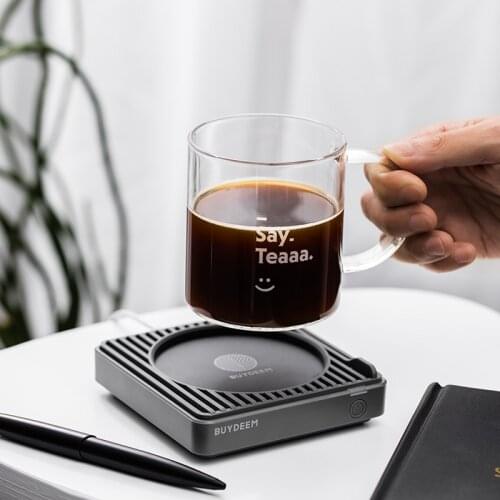 New Coffee Cup Warmer 12V Electric Beverage Mug Warmer Home Office Desk Tea Water Milk Constant Temperature Heating Plate 24W