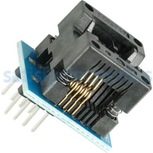 NEW SOIC8 SOP8 to DIP8 EZ Programmer Adapter Socket Converter Diy Kit Electronic PCB Board Module 150mil