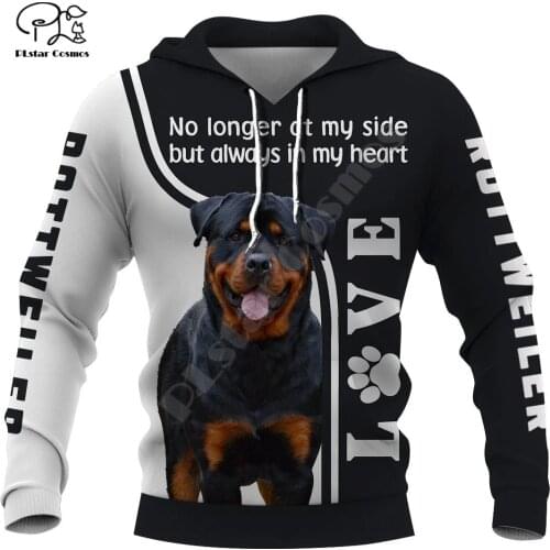 PLstar Cosmos Animal Rottweiler Staffy Pitbull Dog Tracksuit 3DPrint Mens/Womens Harajuku NewFashion Funny Jacket Zip Hoodies A4