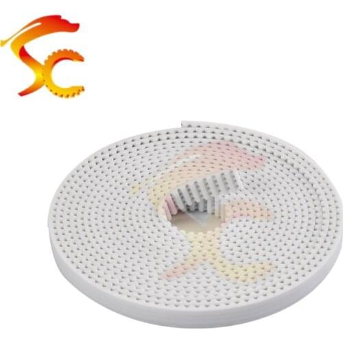 Free shipping 5meters/lot T2.5 Timing belt width 6mm T2.5 6MM PU openg belt for RepRap Prusa Mendel Huxley CNC Robotics