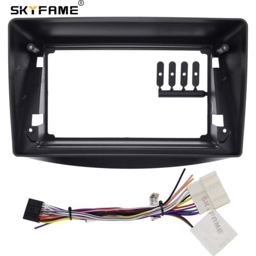 SKYFAME Car Frame Cable For Mitsubishi grandis 2003-2011(Small frame) Screen Dask Kit Fascia Frame