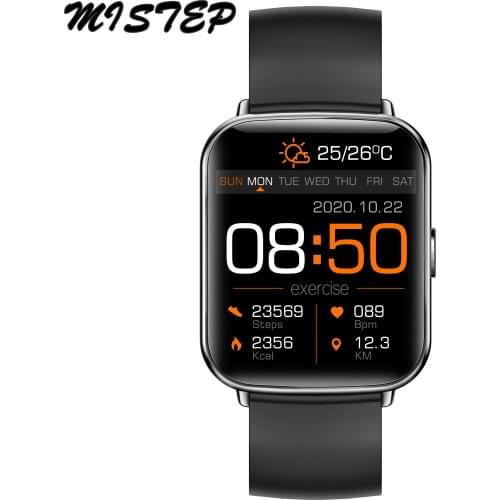 MISTEP X27 Smart Watch Men Full Touch Screen IP68 Fitness Bracelet Women Heart Rate Waterproof Sport Smartwatch for IOS Android