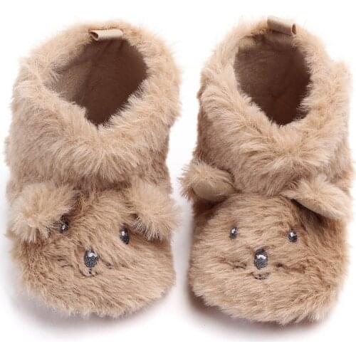 Winter Snow Boots Color Matching Sequins Baby Girl Boy High Boots Non-slip Warm Baby Shoes Toddler Shoes