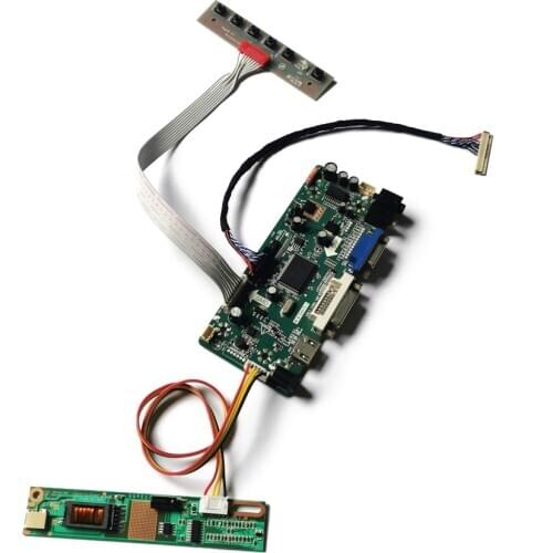 30 Pin 1CCFL LVDS VGA DVI M.NT68676 monitor controller kit 1280*800 matrix Fit LP141WX1 (TL)(01)/(TL)(A1)/(TL)(B1)/(TL)(E1)