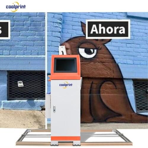 High Resolution 3D Horizontal Direct CMYKW UV Outdoor Inkjet Printer For Ceramic Wall Printer