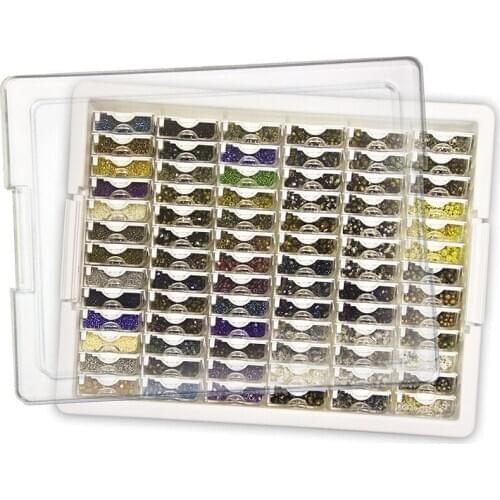 5d 42 Grids Diamond Painting Plastic Storage Box 5d Diamond Embroidery Mosaic Rhinestones Tool Accessories