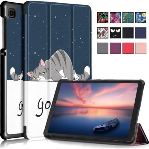 Tablet Case For Samsung Galaxy Tab A7 Lite 8.7" 2021 T220 T225 Slim Magnetic Folding Stand Leather Flip Cover Cases