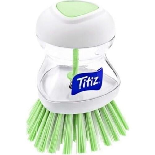 Detergent Dispenser Dish Brush, Stain Removal Brush Dish Cleaning Brush With Detergent Box, Multi-Purpose Stain Removal Brush