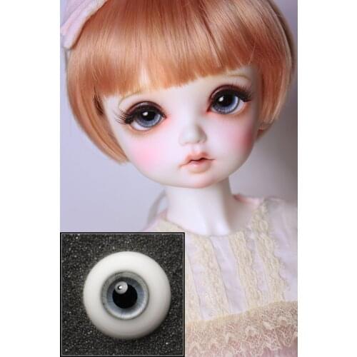 BJD eyeballs are suitable for 1/3 1/4 1/6 size human doll accessories with grey-blue glass eyeballs