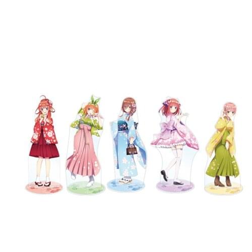 Anime The Quintessential Quintuplets Acrylic Stand Figure Display Model Plate Toy Cosplay Decor Accessories Nakano Ichika Miku
