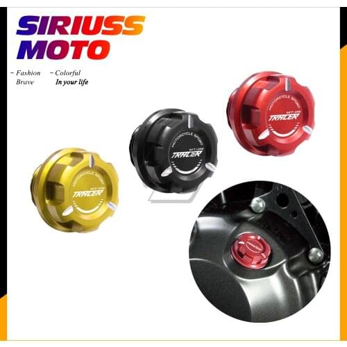 Motorcycle Oil Cap Screw Sump Nut Bolt Case for Yamaha MT-09 MT09 TRACER GT From 2015
