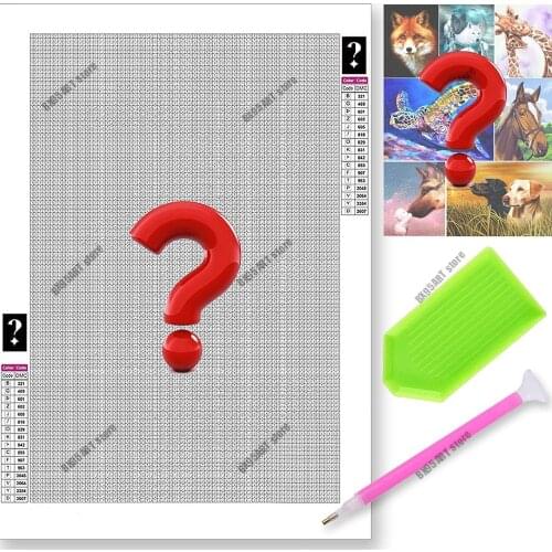 Mystery Box Surprise Gift 1000000+ Different Diamond Painting Random 1pcs Cross Stitch Kits Diamond Mosaic Room Decoration