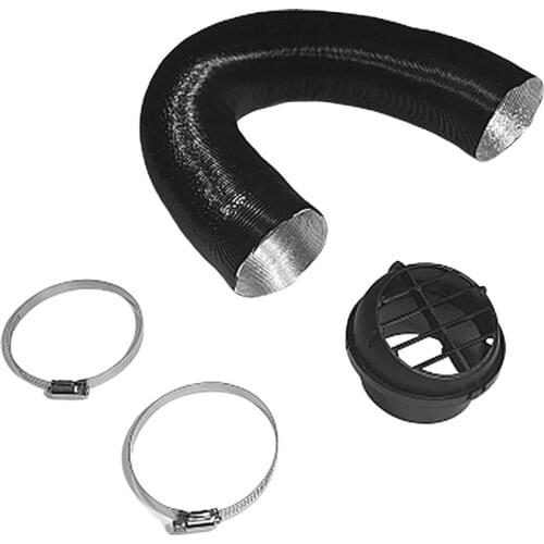 75MM Heating Pipe Clamp Exhaust Port Set Air Vent Heater Pipe Duct Parking Heater Accessories Warm Air Outlet Hose For Eberspach