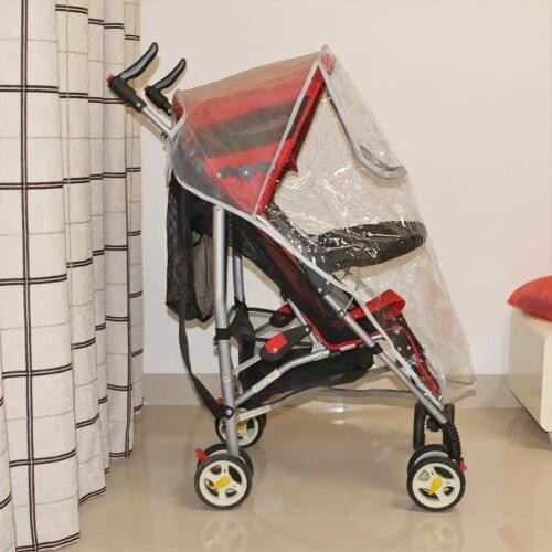 Dustproof Raincoat Big Cart Windproof Baby Stroller Rain Cover Outdoor Special Purpose Baby Necessary Stroller Accessories