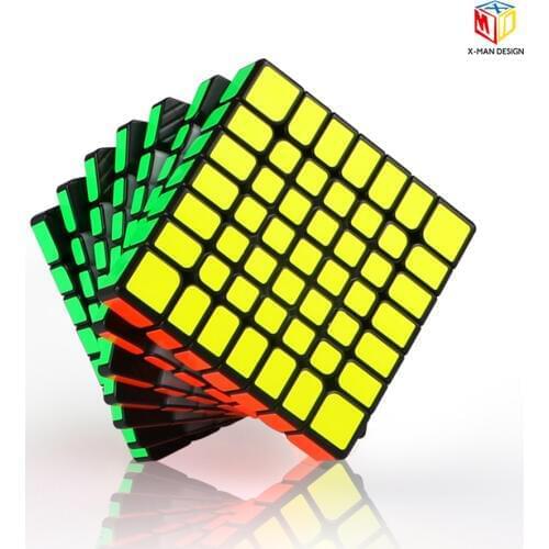 QiYi X-Man Design Spark 7x7 Magnetic cube Stickerless/Black Mofangge qiyi Spark 7*7 Speed Cubes Toy WCA Puzzle Magic Cube