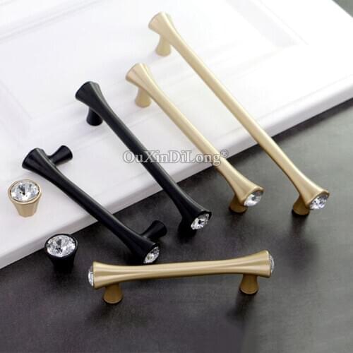 Luxury European 10PCS Solid Zinc Alloy Cabinet Door Handles Drawer Pulls Cupboard Wardrobe TV Wine Cabinet Pens Handles & Knobs