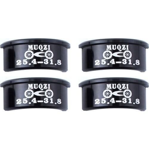 4pcs 35*31.8*14mm Bicycle Handlebar Shims Stem Spacer MTB Mountain Bike Parts