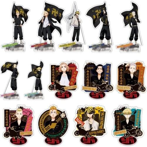 Anime Tokyo Revengers Acrylic Stands Figure Manjiro Ken Takemichi Hinata Atsushi Model Cosplay Plate For Fans Collection Gift