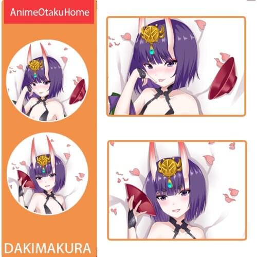 Anime Game Fate/Grand Order Shuten-douji Girl Throw Pillow Cover Hugging Body Pillowcase Otaku Bedding Dakimakura Pillow Case