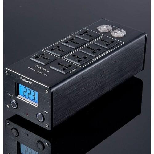 TZT Palivens P20 Black Or Silver Audio Power Filter Power Supply Filter LCD Screen Displays Access Voltage