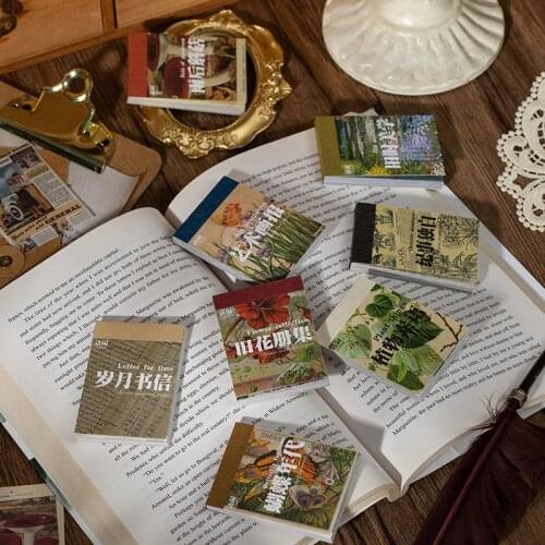 Flower Plants Butterfly Decorative Stickers Book Scrapbooking Stick Label Diary Album stationery painting Sticker Accessories